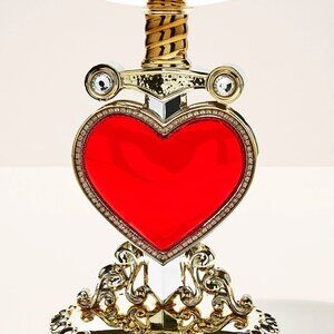 Bath Body Works EVIL QUEEN Heart Dagger Candle Holder Disney Villains Collection